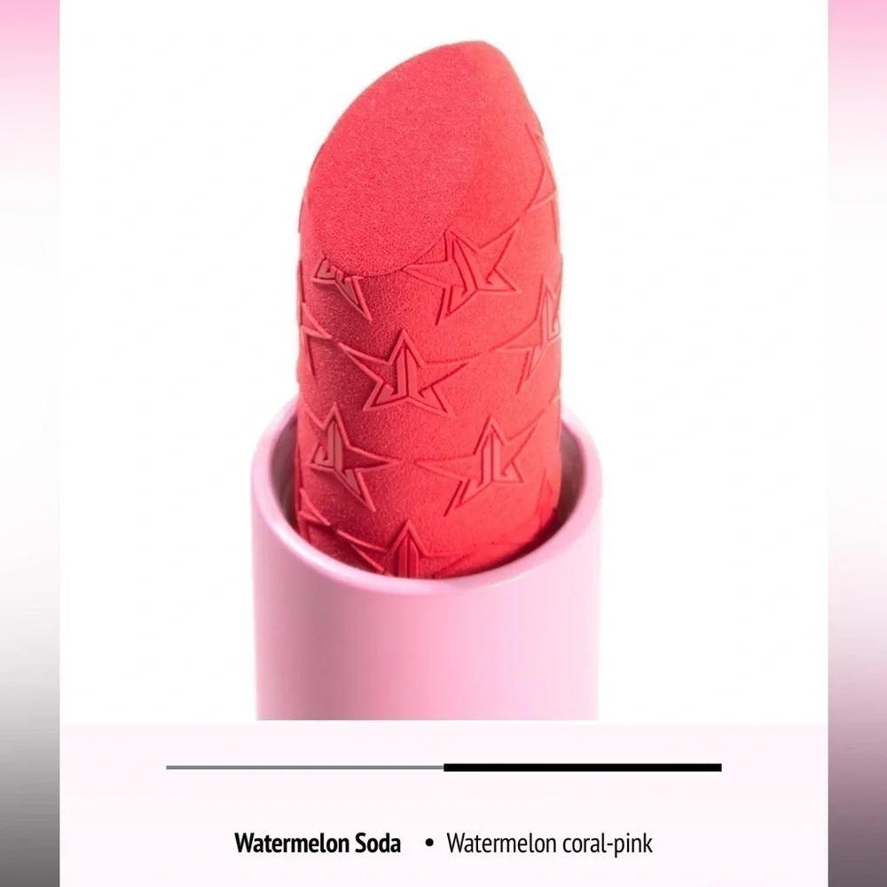 Jeffree Star Velvet Trap lipstick in color Watermelon Soda. New!